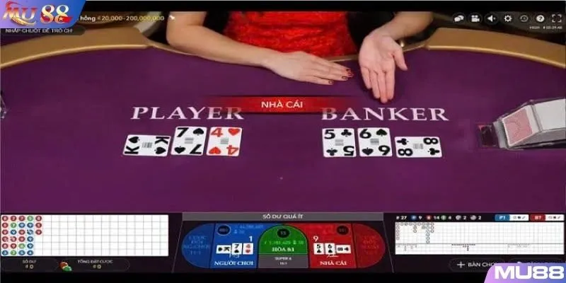 Người chơi nên nắm rõ một số trường hợp rút bài quan trọng trong bài Baccarat